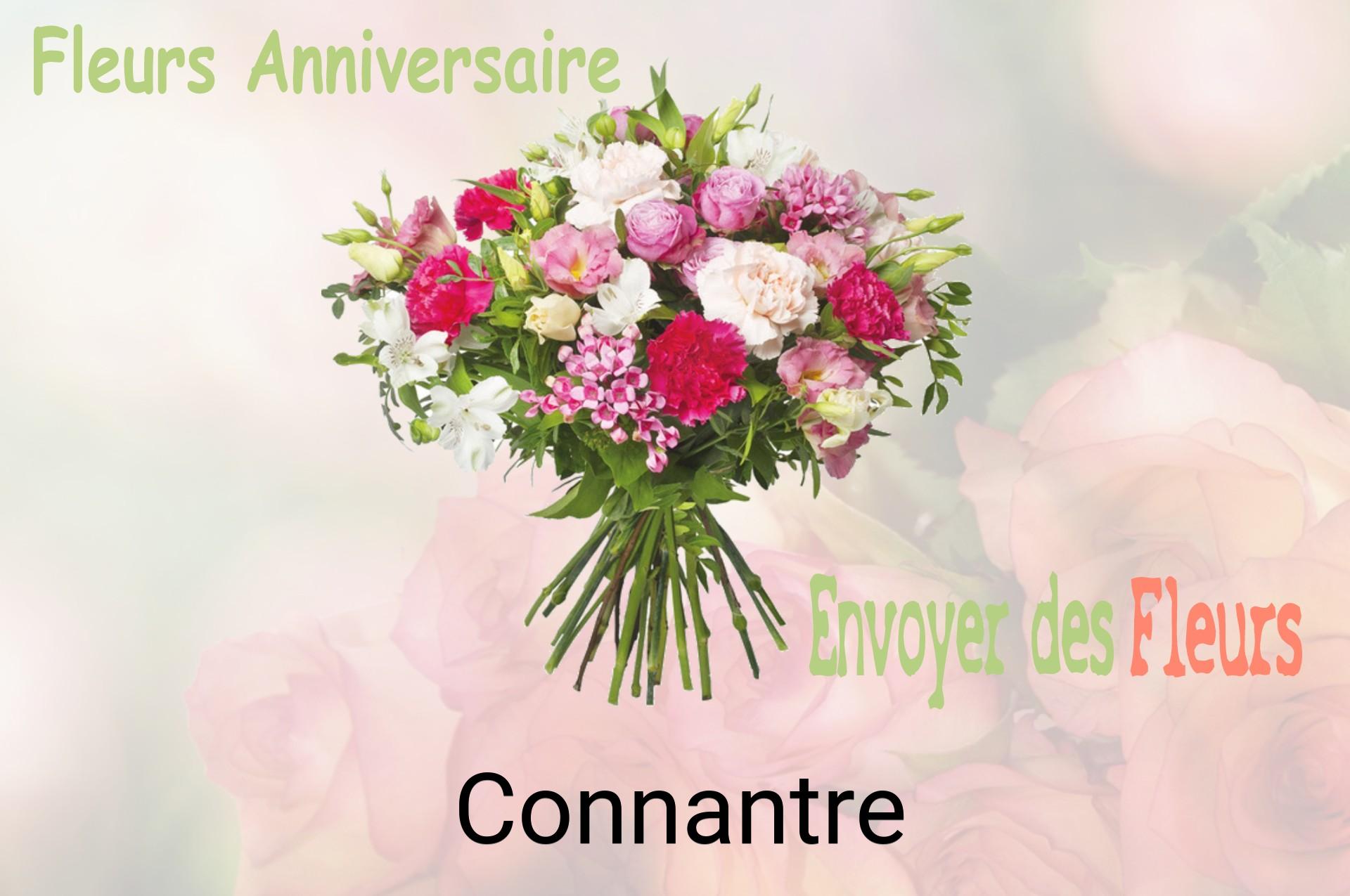 Bouquet de fleurs d’anniversaire livré à Connantre